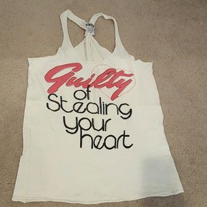 Racerback tank top