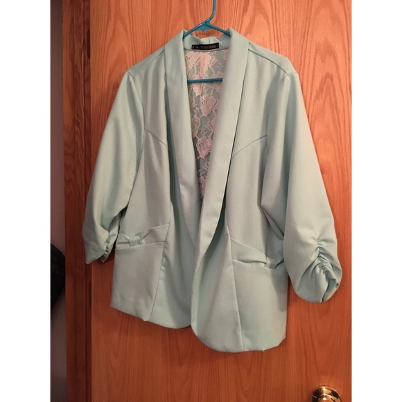 Maurice's Plus Size Mint Blazer