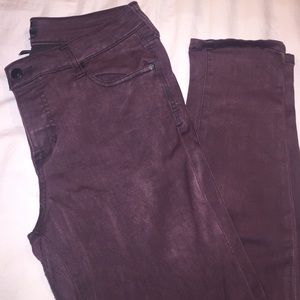 Celebrity pink skinny jean