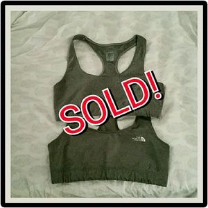 SOLD Northface Gray Sports Bras