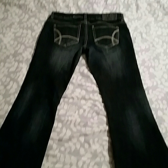 ZANIDI 5 Dark wash boot cut jeans - Picture 4 of 4