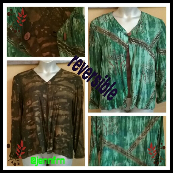 Host Pick*  Boho reversible jacket