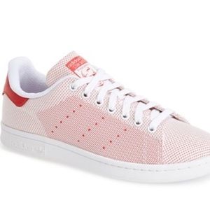 Adidas Men's White Stan Smith Woven Low-Top