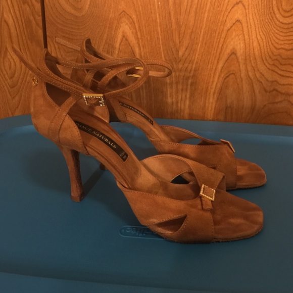 Dance Naturals Shoes - Italian suede dance naturals pro dance shoes heels