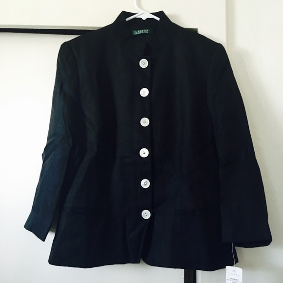 NWT Ralph Lauren Blazer Blouse