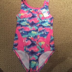 Justice swimsuit. Size 5... Brand new with tags!