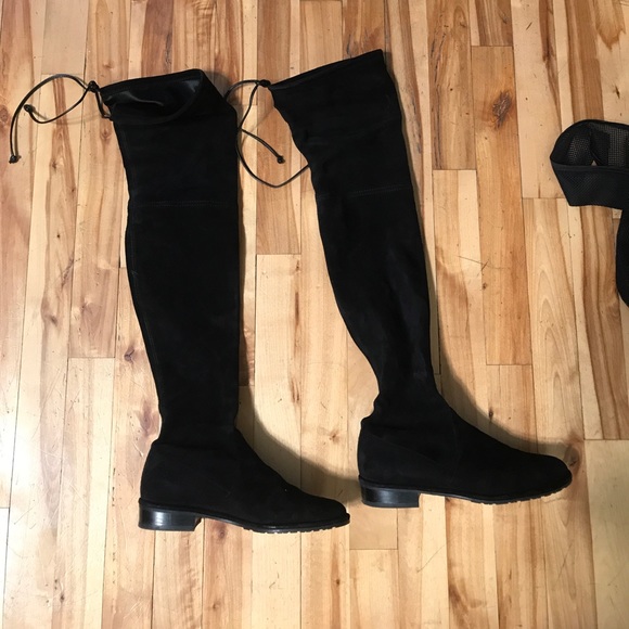 Stuart Weitzman Lowland Over Knee Boots 4.5 - Picture 2 of 4