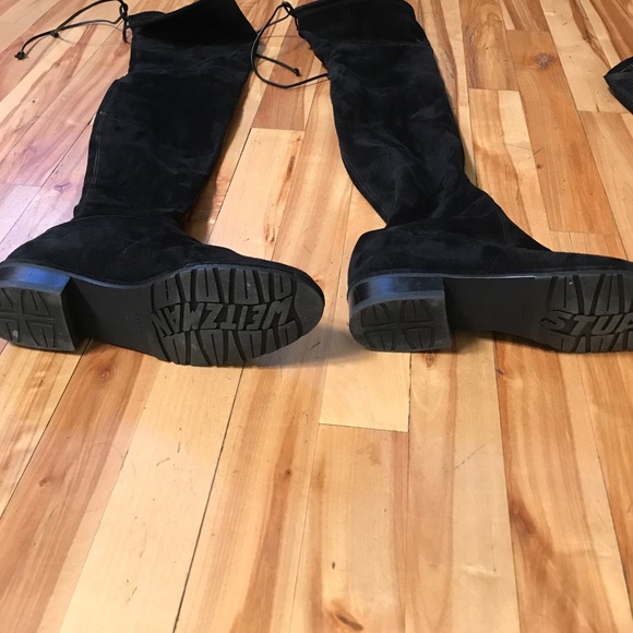 Stuart Weitzman Lowland Over Knee Boots 4.5 - Picture 3 of 4