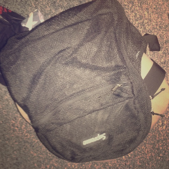Supreme Other - Supreme mesh black bookbag 100% authentic