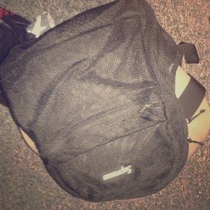 Supreme mesh black bookbag 100% authentic
