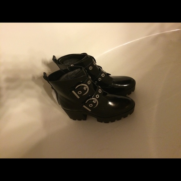 Black boots