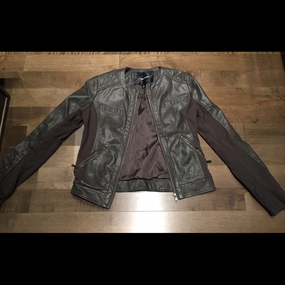 Grey bomber jacket- size small