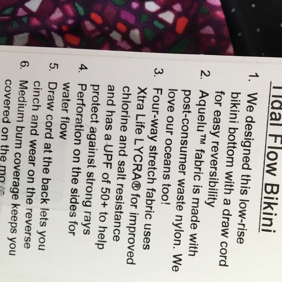 ‼️LAST ONE‼️Lululemon Reversible Swim Bottom - Picture 4 of 4