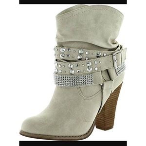 NEVER WORN Naughty Monkey Double Dip Booties 7