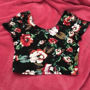 Floral Crop Top