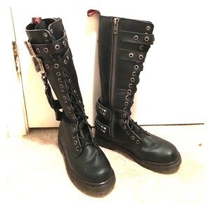 Demonia stud boots