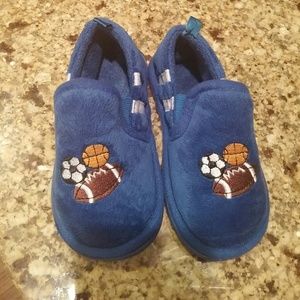 Boys Slippers - Sports Themed