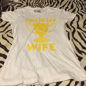 Trophy Wife Graphic Tee - Large Trophy Wife Graphic Tee - Large