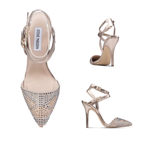 Steve Madden 'Porttt-R' Rhinestone Pump - Picture 2 of 4