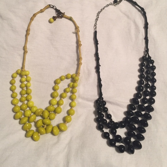 Two beady necklaces