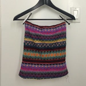 Stitched Miniskirt