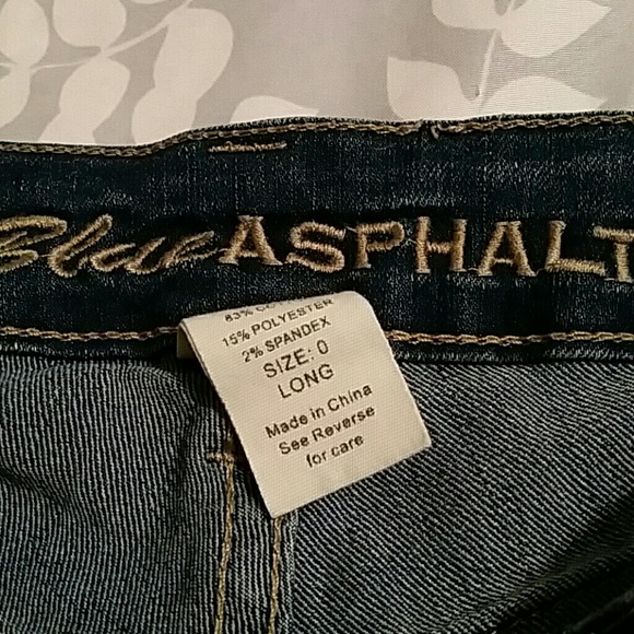 BLUE ASPHALT fade wash skinny jeans - Picture 3 of 4