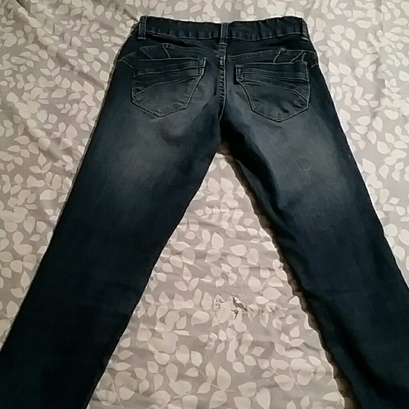 BLUE ASPHALT fade wash skinny jeans - Picture 4 of 4