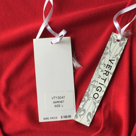 Plunging draped neck sweater - Picture 4 of 4