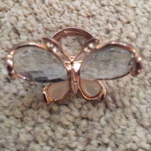 Fancy butterfly ring