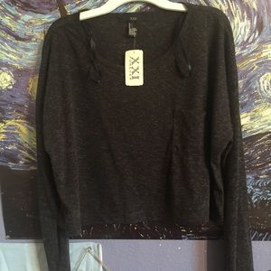 Forever 21 Cropped long sleeve
