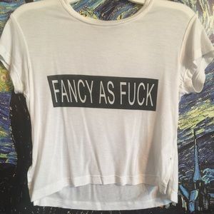 Brandy Melville crop tee