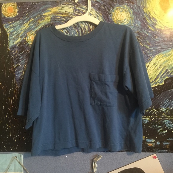 Vintage cotton crop tee