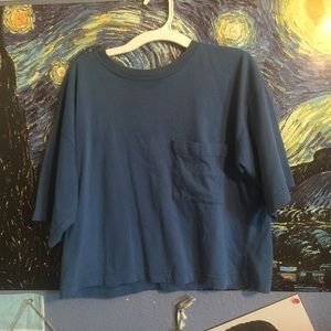 Vintage cotton crop tee