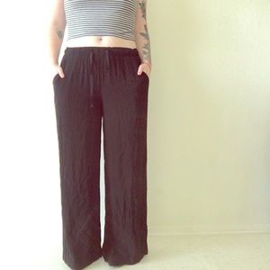 Forever 21 Wide Leg Trousers