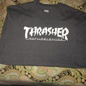 HUF X Thrasher tee HUF X Thrasher tee
