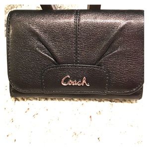 Coach leather wallet