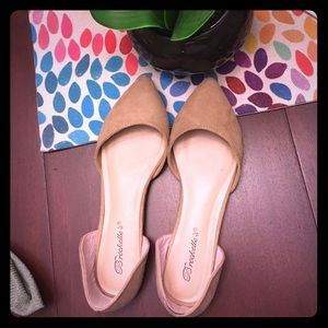 Taupe flats