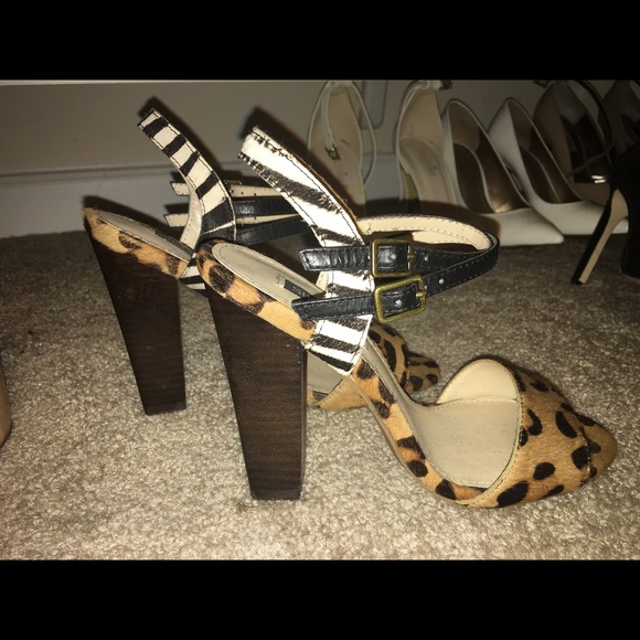 Leopard print sandals - Picture 4 of 4