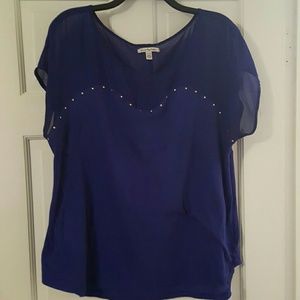 Royal Blue top American Eagle Outfitters