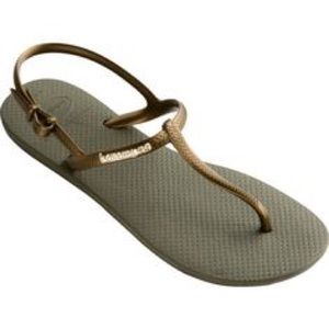 Green Havaiana sandals