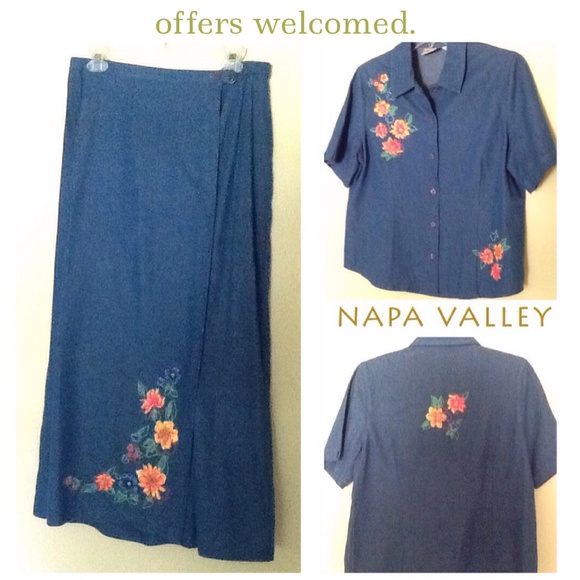 NAPPA VALLEY SKIRT & TOP SET - Picture 1 of 1