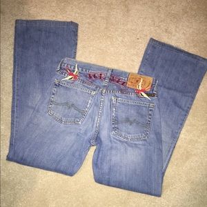 Lucky Brand Jeans - Rare Lucky Brand sparrow embroidered jeans Lucky Brand Jeans - Rare Lucky Brand sparrow embroidered jeans