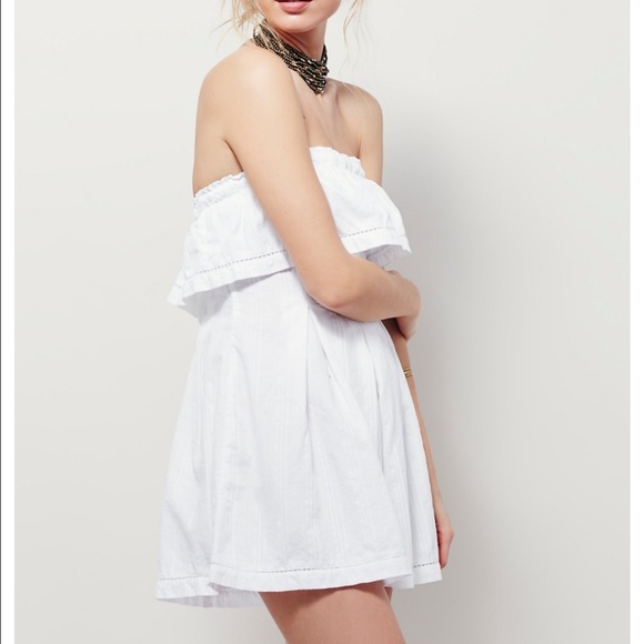 SOLD Free People white romper NWT