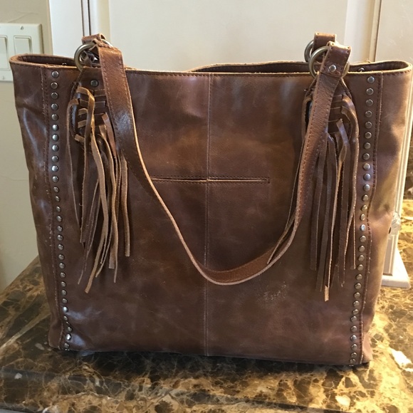 The Sak Bags New Sak Teak Brown Leather Purse Poshmark