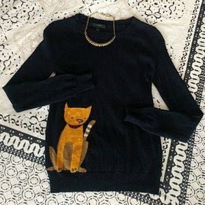 JCrew Kitty Sweater