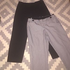 Black and houndstooth Cassidy pants