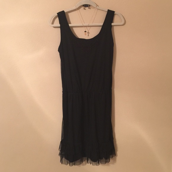 xhilaration black dress