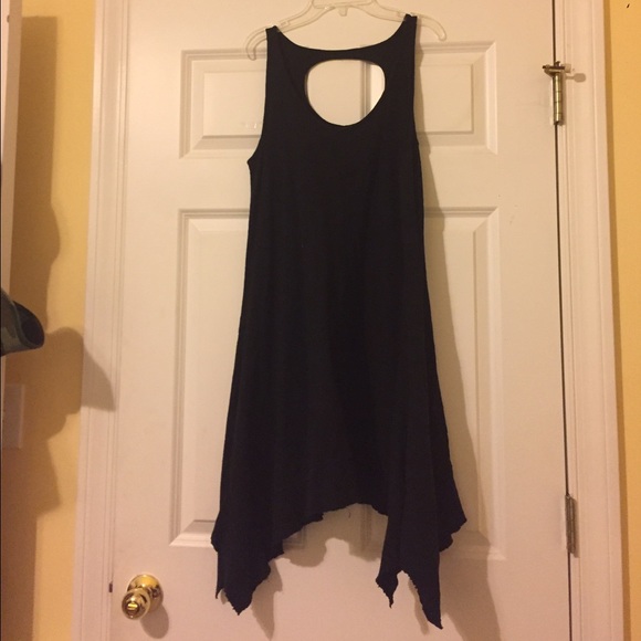 Black Flowy Dress