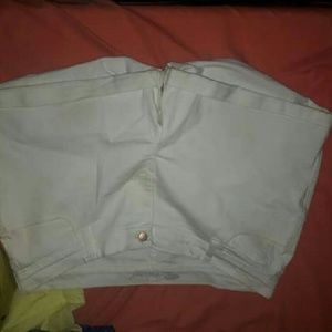 White shorts