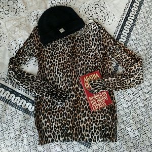 Gilt Brand Leopard Sweater